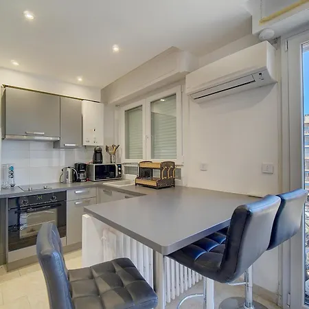 Immogroom - Cozy - Center - Ac In Living - Close To The Sea דירה *